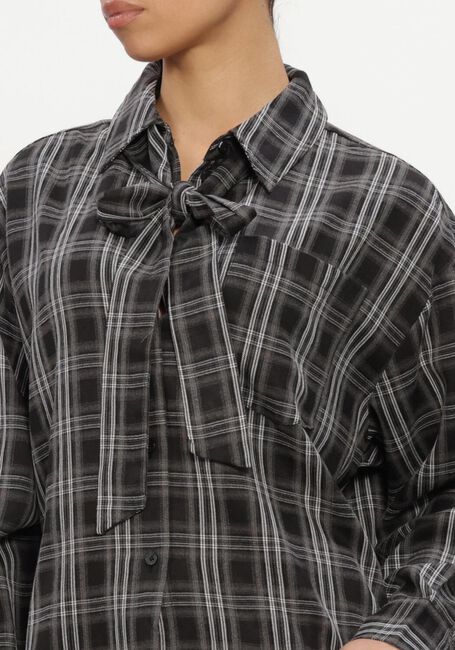 Zwarte SIMPLE Blouses WV-PL-VISCO-CHECK-26-3 - large