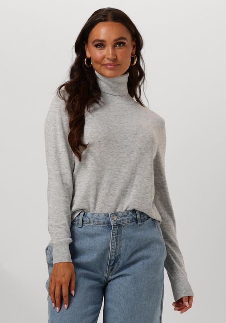 Lichtgrijze ANOTHER LABEL Trui MILLA KNITTED PULL - large