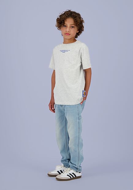 VINGINO Jongens Jeans Peppe Carpenter Lichtblauw