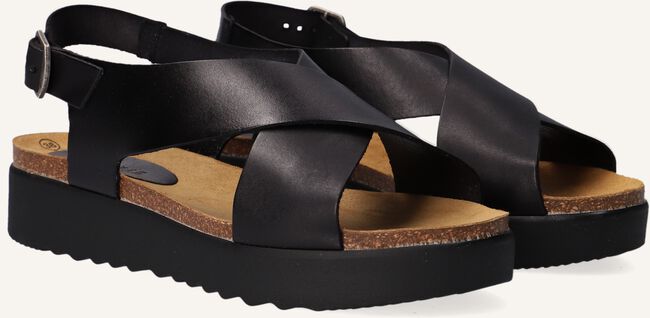 Zwarte RED-RAG Platte sandalen 78068 Zwarte RED-RAG Platte sandalen 78068 - large