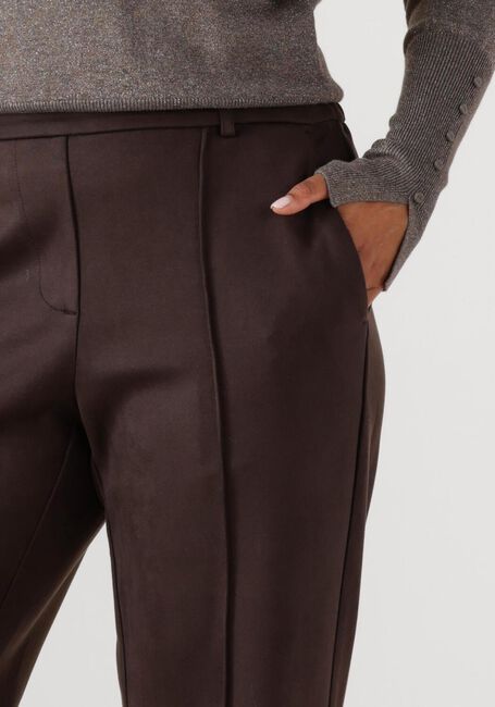 Bruine NUKUS Wijde broek JILL PANTS SCUBA - large