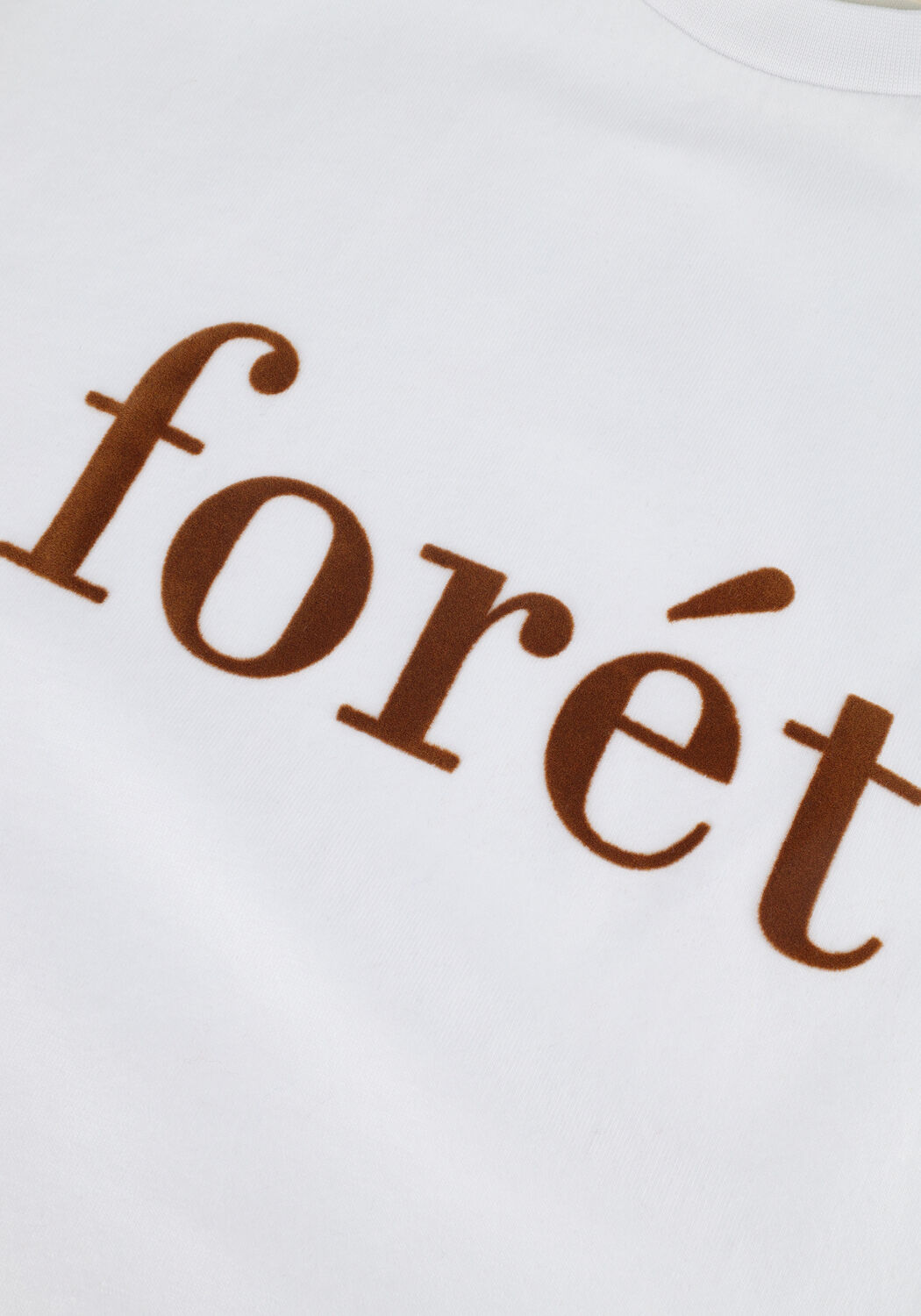 Witte FOR&Eacute;T T-shirt RESIN T-SHIRT - large
