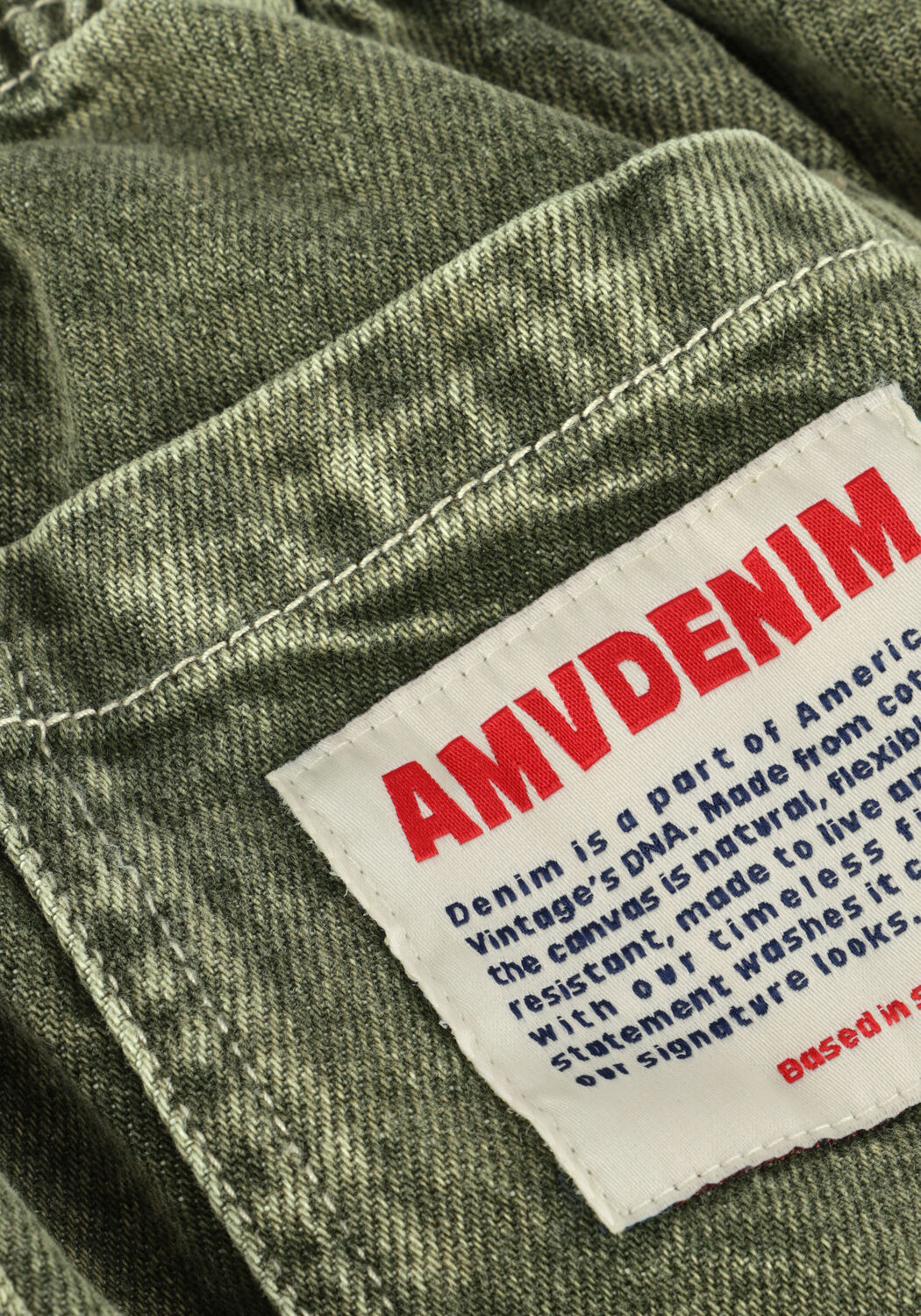 Groene AMERICAN VINTAGE Cargo jeans UZATOWN - large