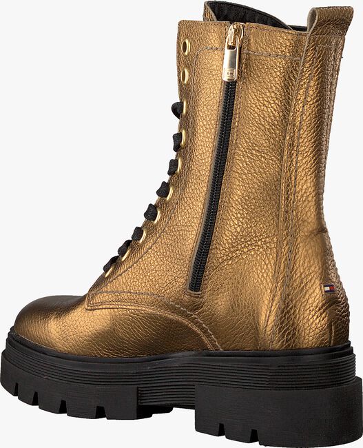 Gouden TOMMY HILFIGER Veterboots RUGGED CLASSIC BOOTIE - large