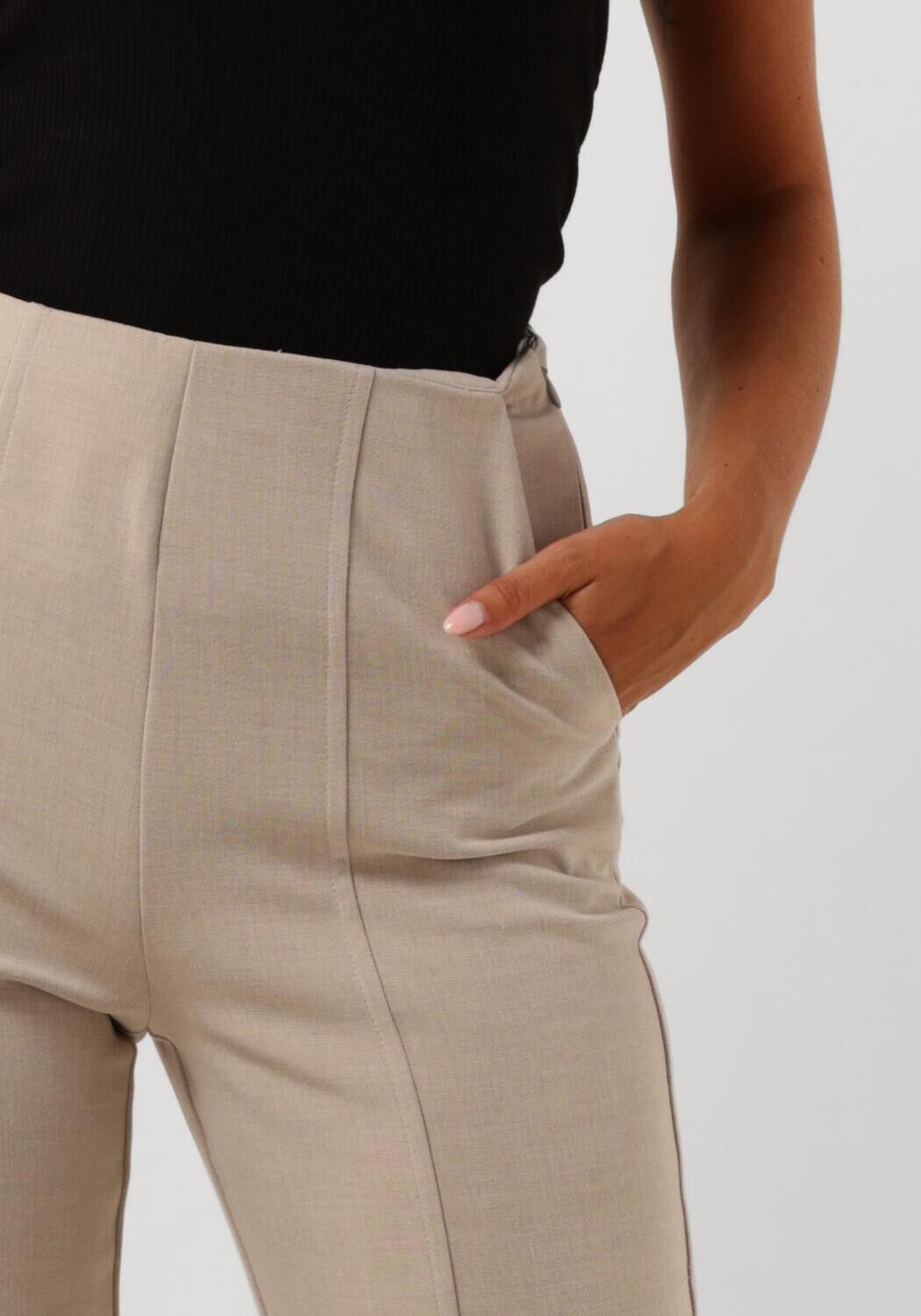 MSCH COPENHAGEN Dames Broeken Mschmirabelle Michelle Hw Pants Zand