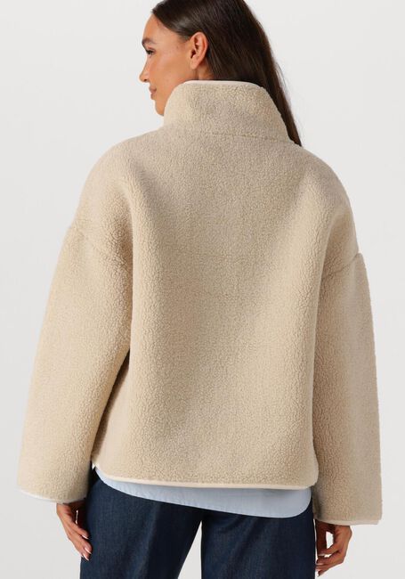 Ecru KNIT-TED Teddy jas JILL - large