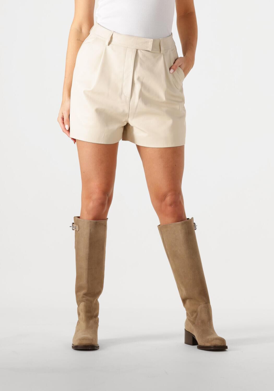 Ibana Veelzijdige Sicily Shorts Beige Dames