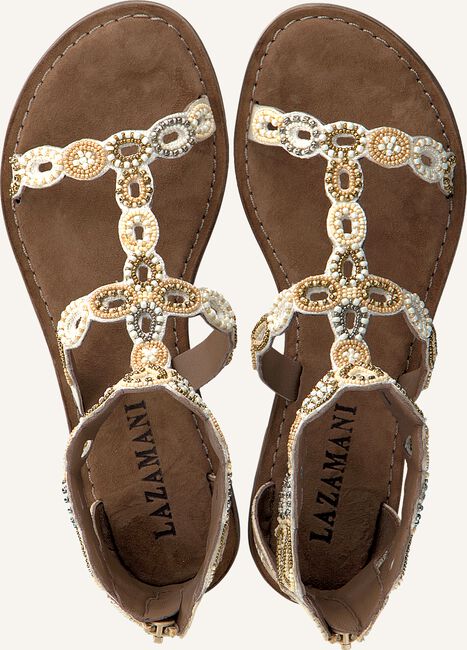 Witte LAZAMANI Platte sandalen 75.586 Witte LAZAMANI Platte sandalen 75.586 - large