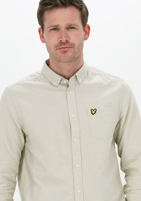 Olijf LYLE & SCOTT Casual overhemd OXFORD SHIRT - large