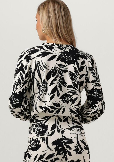 Gebroken wit JANSEN AMSTERDAM Tops & T-shirts HVF198 TOP FLOWER PRINT - large