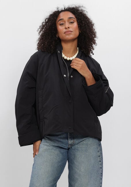 Zwarte WITHBLACK Gewatteerde jas WBLGRAPPY BOMBER - large
