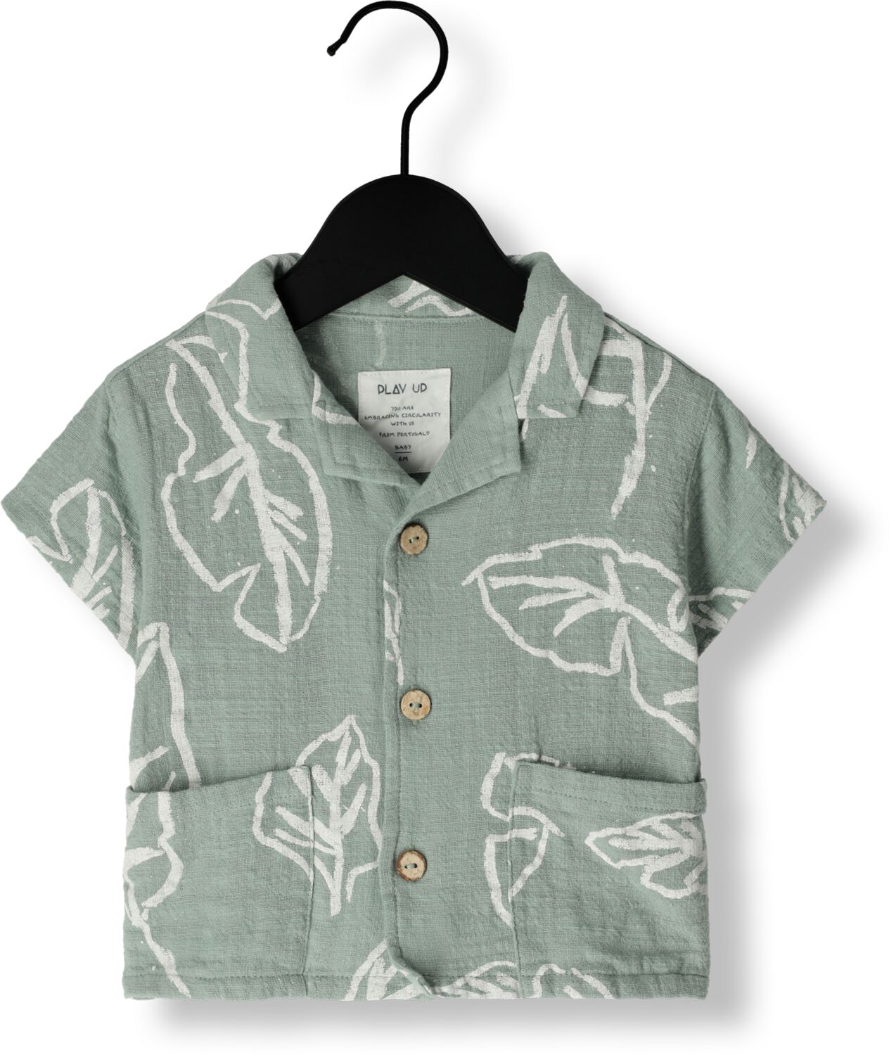 PLAY UP Baby Blouses & Overhemden Printed Woven Shirt 1 Groen