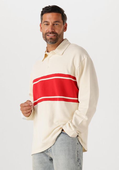 Ecru FORÉT Sweater MATCH RUGBY SWEATSHIRT - large