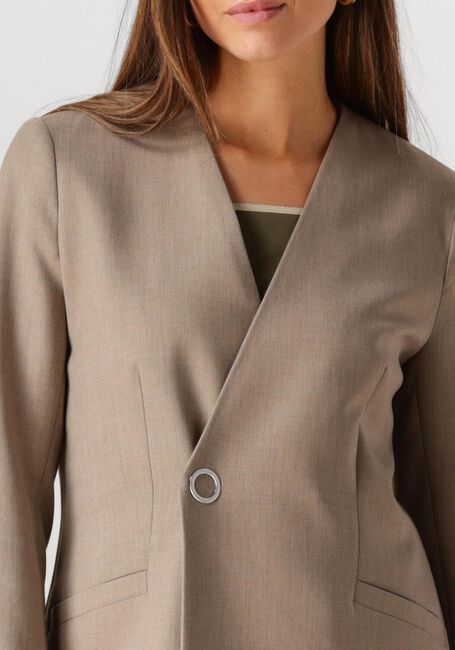 Taupe VANILIA Blazer LONG VISCOSE - large
