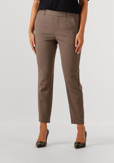 Bruine OBJECT Pantalon OBJLISA SLIM PANT - large