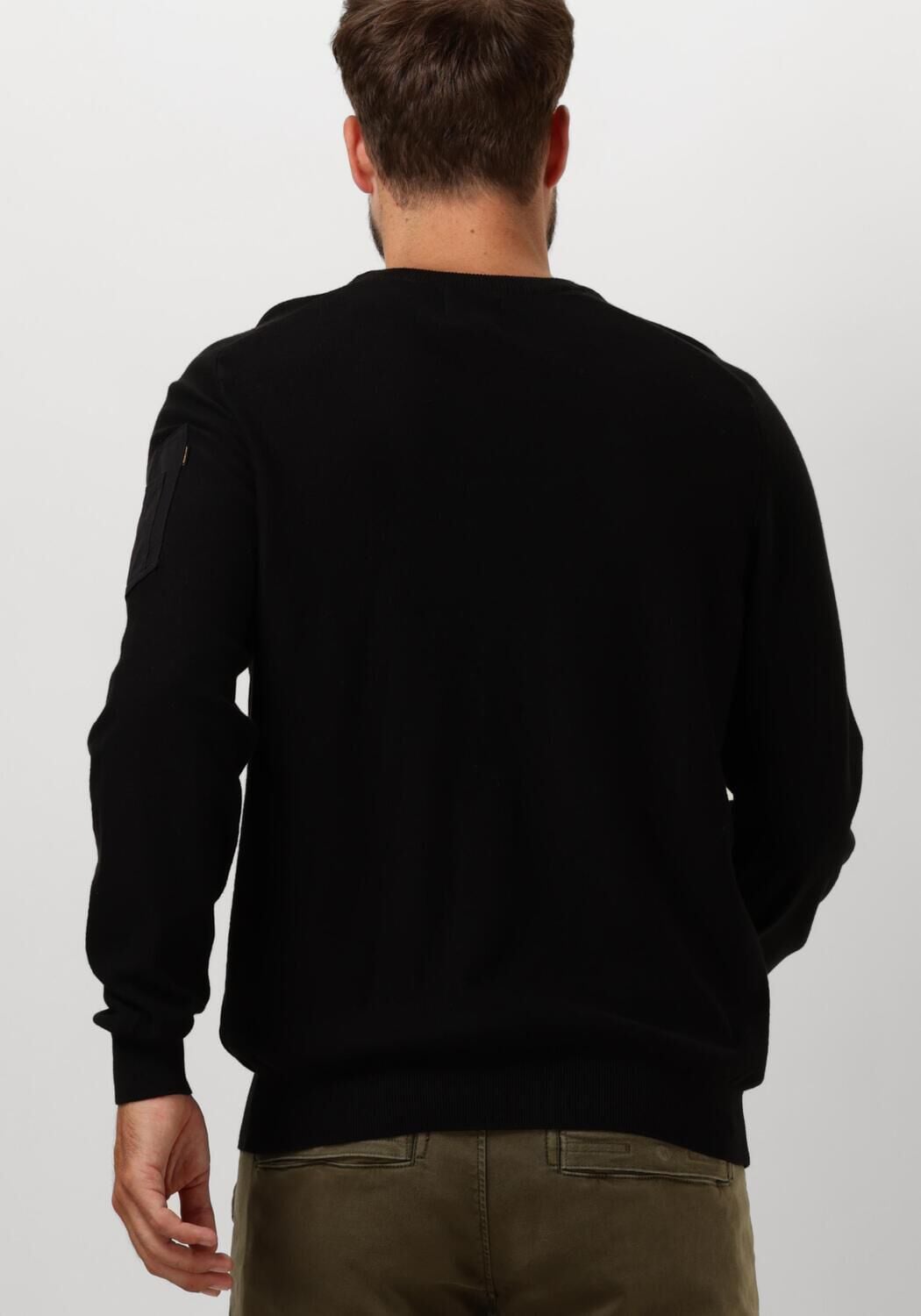 PME Legend Heren Truien & Vesten R-neck American Classic Buckley Knit - Zwart, foto 3