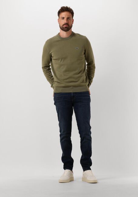 Groene LACOSTE Trui 1HA1 MEN SWEATER - large
