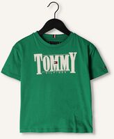 Groene TOMMY HILFIGER T-shirt CORD APPLIQUE TEE S/S Groene TOMMY HILFIGER T-shirt CORD APPLIQUE TEE S/S - medium