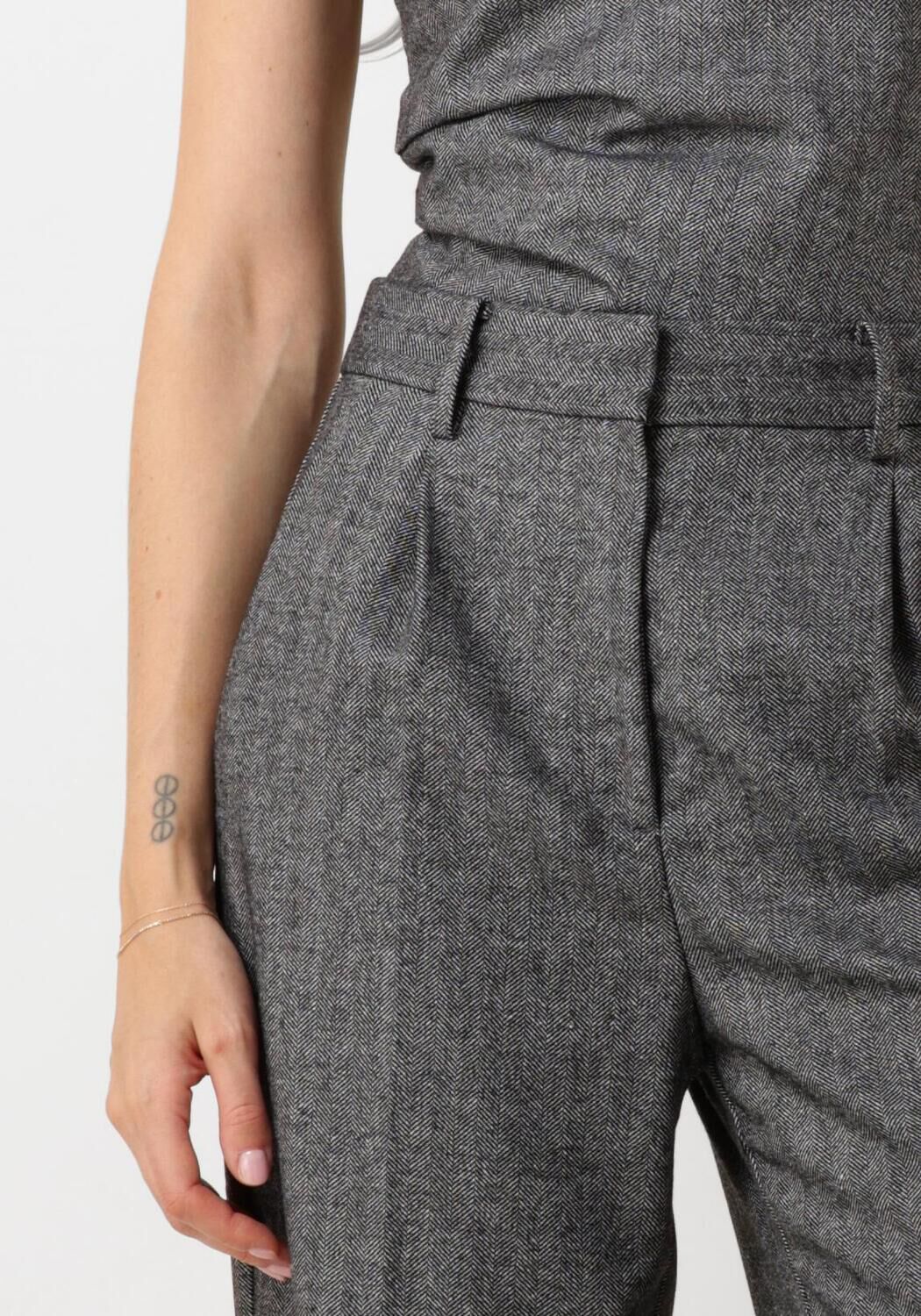 SECOND FEMALE Dames Broeken Waleria Trousers Zwart