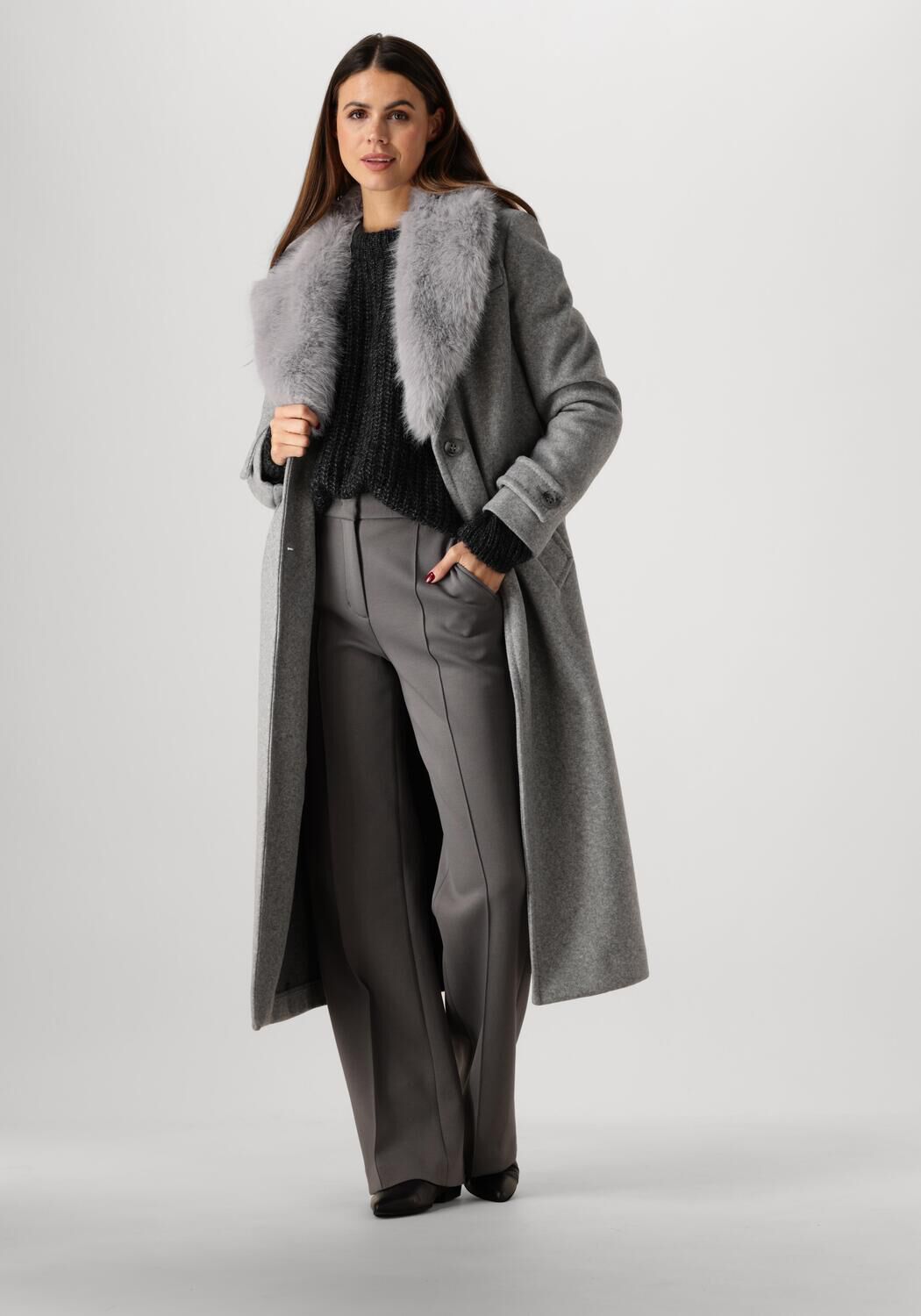 Beaumont Elegante Antraciet Constance Jas Gray Dames
