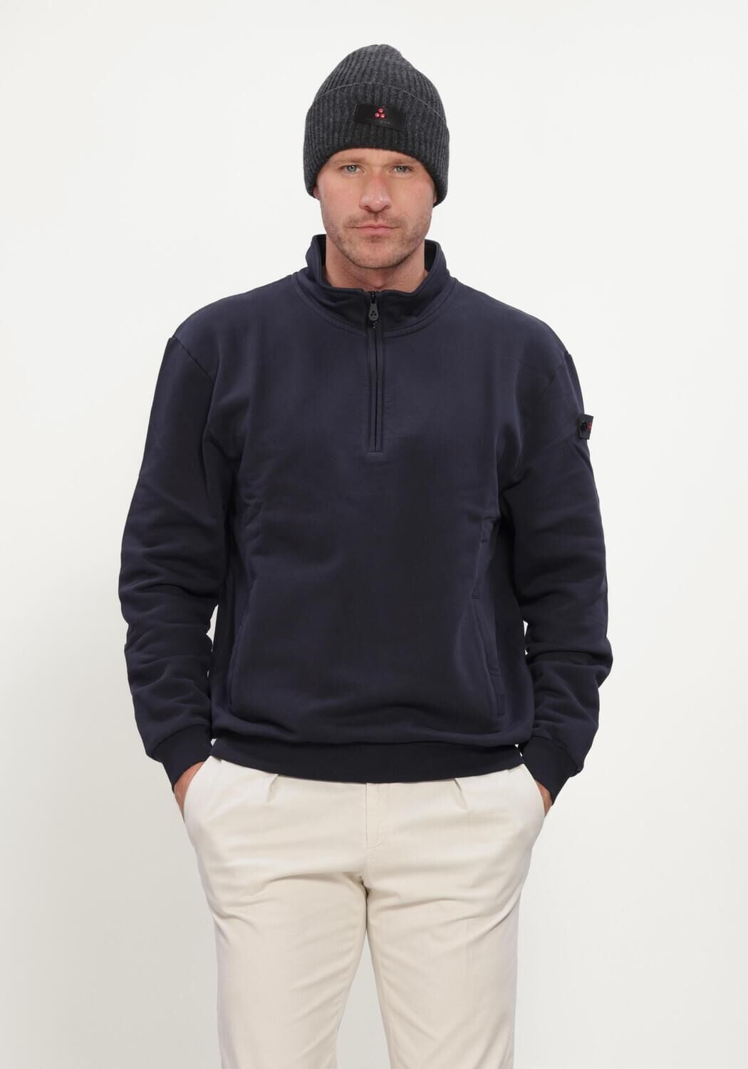 PEUTEREY Heren Truien & Vesten Dory Fw 02 Donkerblauw