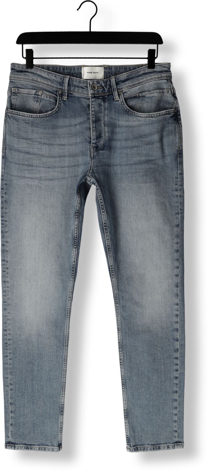 PURE PATH Heren Jeans W3005 The Ryan Blauw