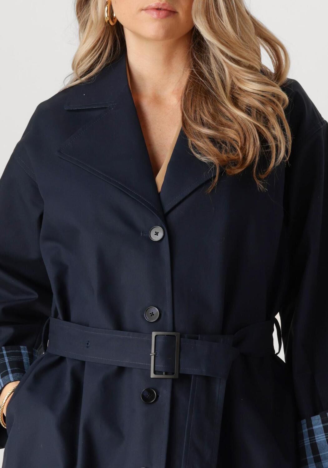MSCH COPENHAGEN Dames Jassen Mschaune Josefine Jacket Blauw