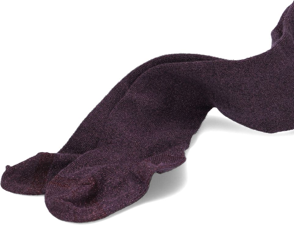 MP DENMARK Meisjes Beenmode Glitter Tights Paars