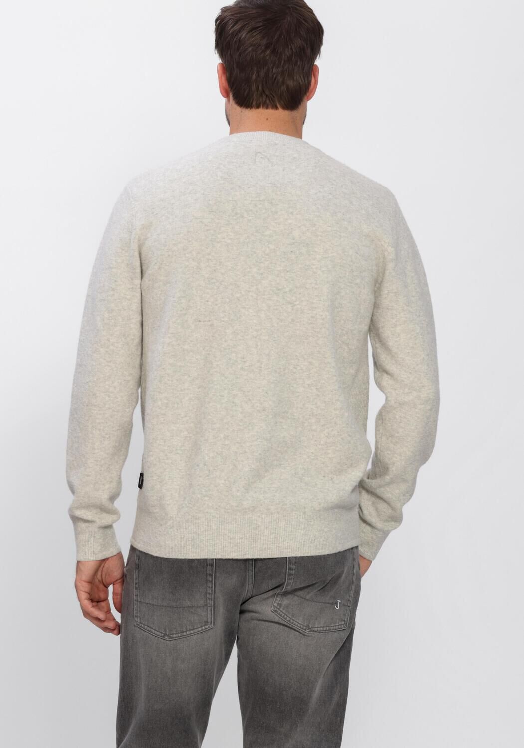 Ecru CHASIN Trui FINN PLY - large