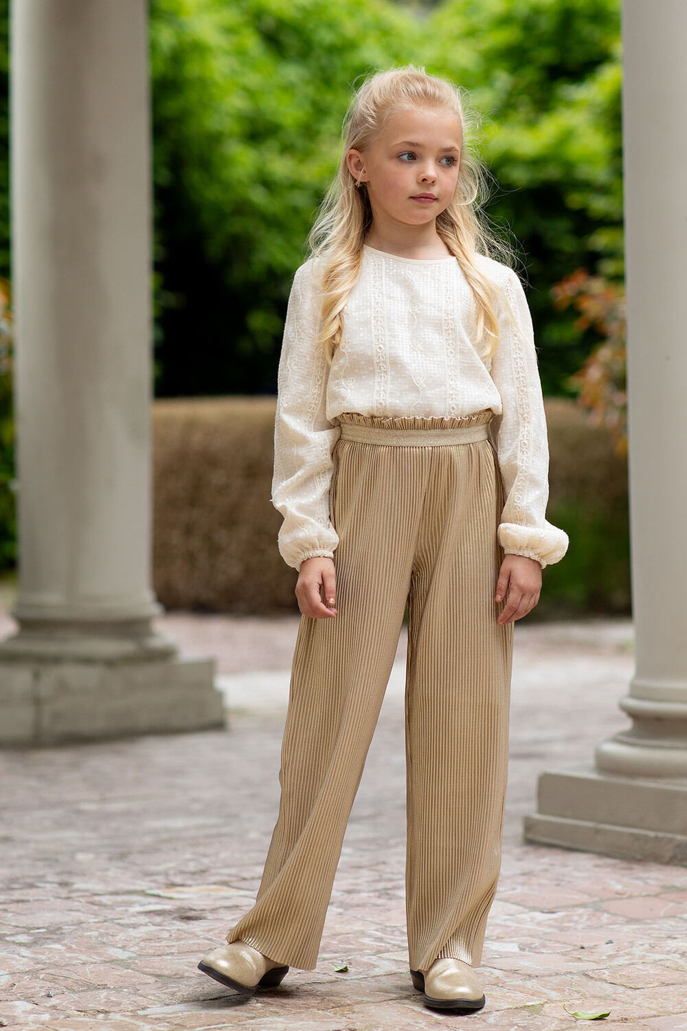 LIKE FLO Meisjes Broeken Flo Pisse Pants Goud