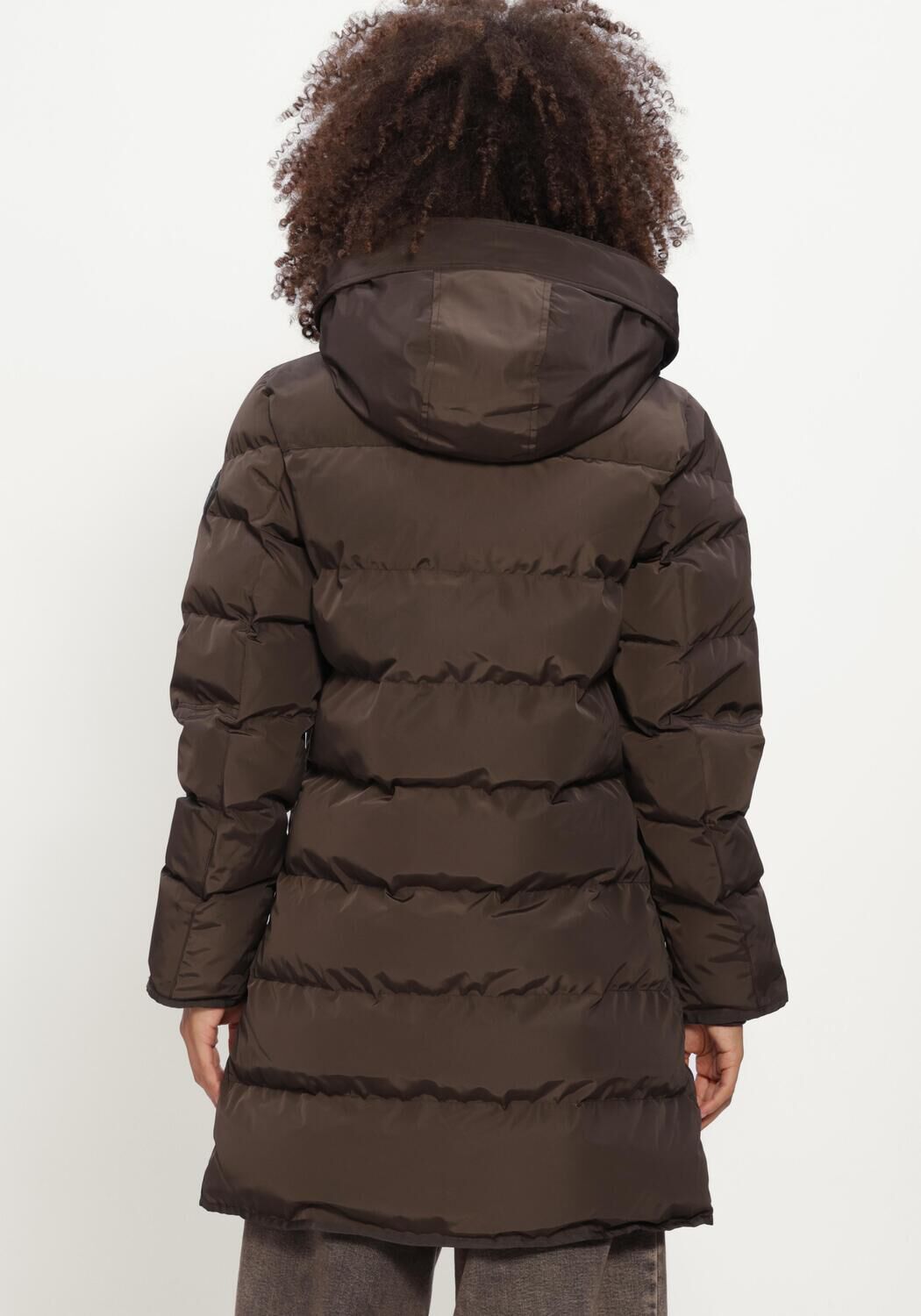 Bruine AIRFORCE Gewatteerde jas JADE JACKET - large