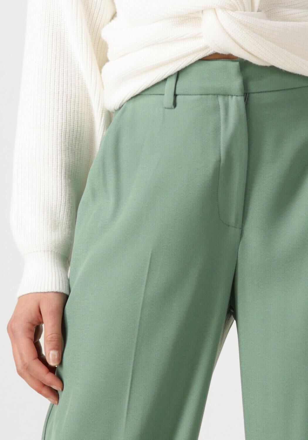 MINUS Dames Broeken Livina Straight Leg Pant Groen