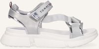 Zilveren TOMMY HILFIGER Platte sandalen 31048 - medium