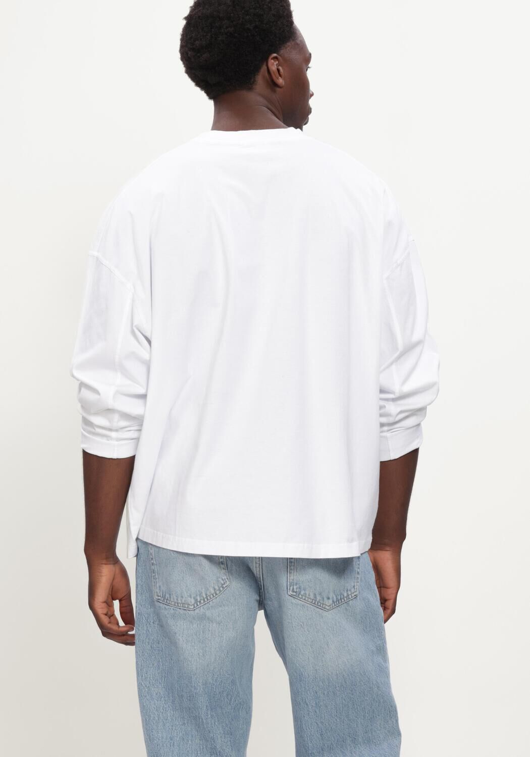 Witte AMERICAN VINTAGE T-shirt GIXY - large