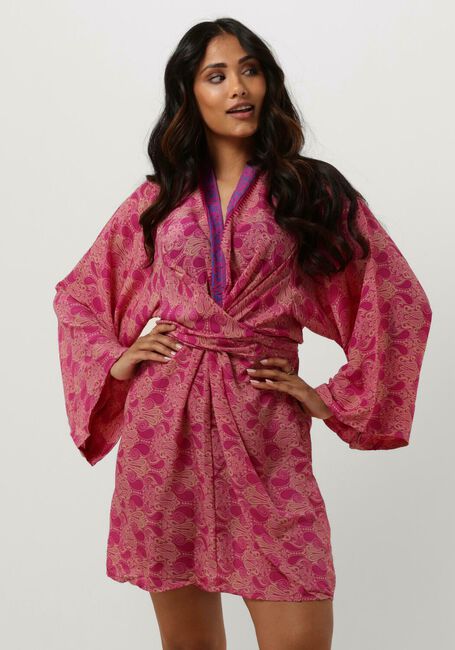 Roze SISSEL EDELBO Mini jurk CLAIRE SHORT DRESS - large