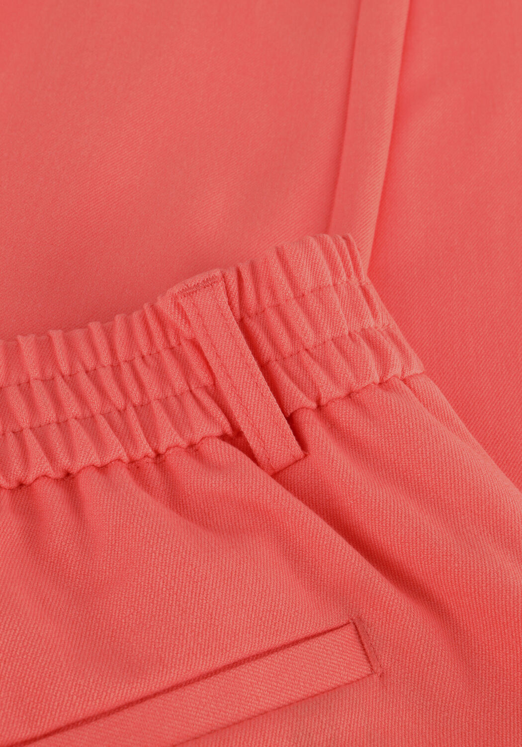 Oranje OBJECT Pantalon OBJLISA WIDE PANT - large