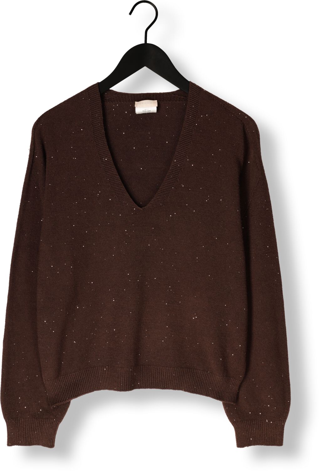 LIU JO Dames Truien & Vesten Maglia Chiusa Bruin