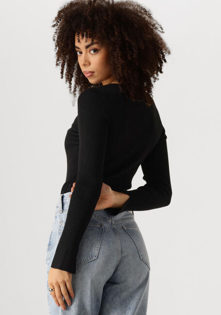 Zwarte MOVES Tops & T-shirts TWISTI O-NECK - large