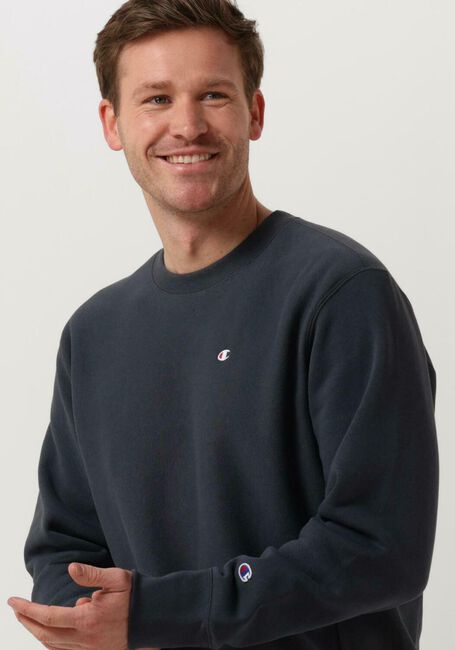 Blauwe CHAMPION Sweater CREWNECK SWEATSHIRT - large