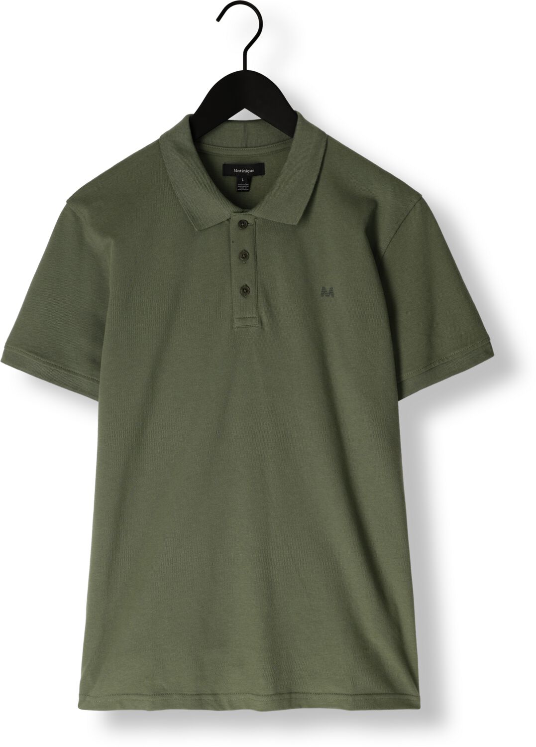 MATINIQUE Heren Polo's & T-shirts Mapoleo Melange Donkergroen