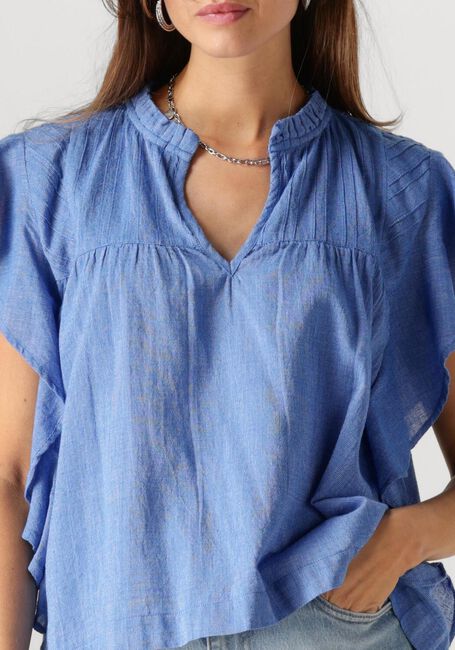 Blauwe BY-BAR Blouses DANEE ATHIA BLOUSE - large