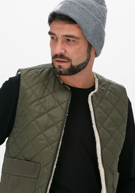 Groene FORÉT Bodywarmer REFLECT REVERSIBLE FLEECE VEST - large