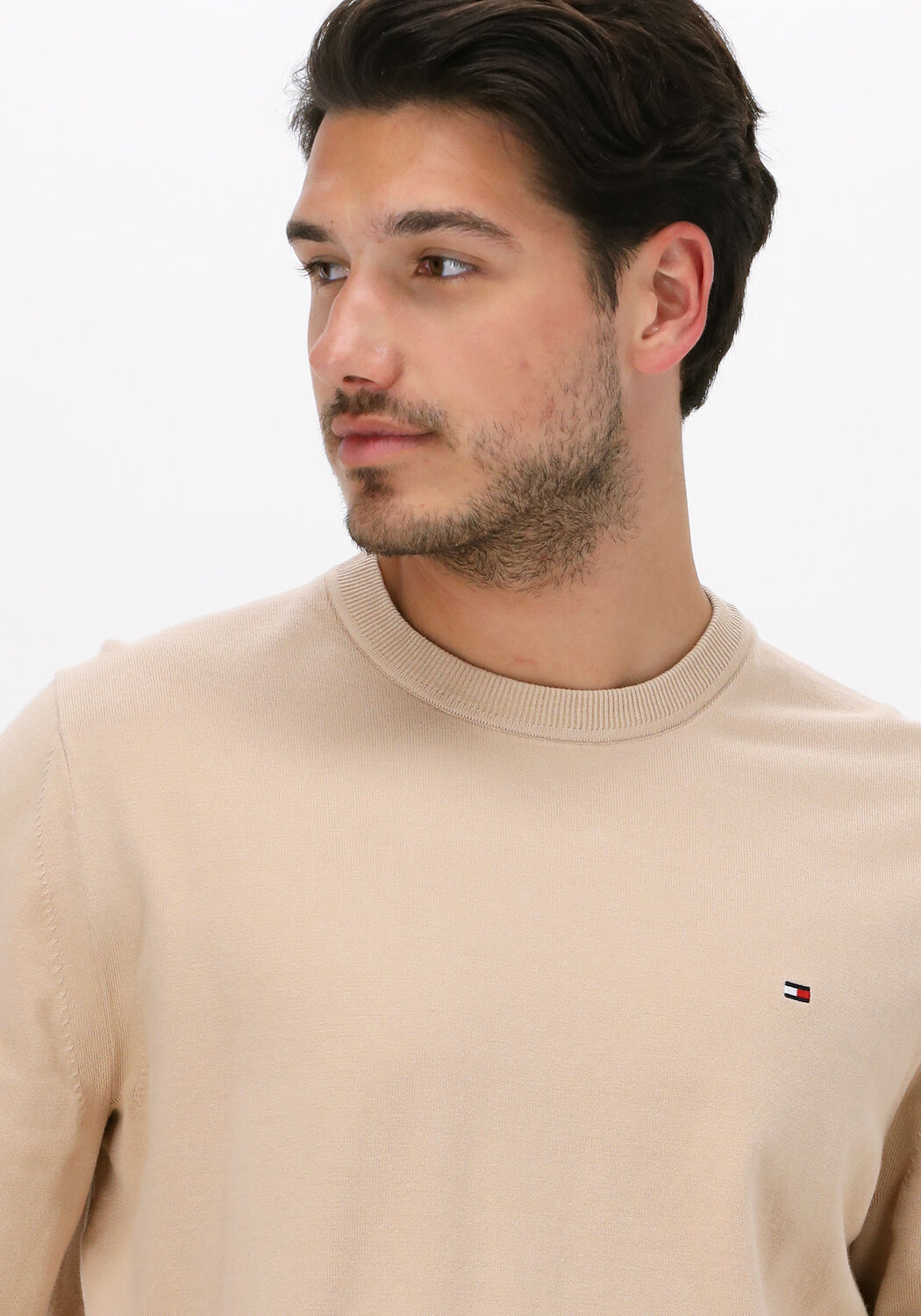 Beige tommy clearance hilfiger sweater