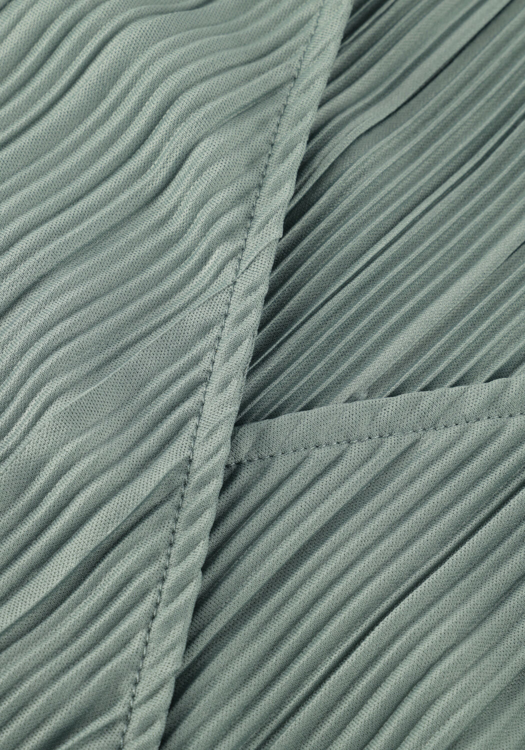 Groene Y.A.S. Midi jurk YASOLINDA SS MIDI WRAP DRESS S. NOOS - large