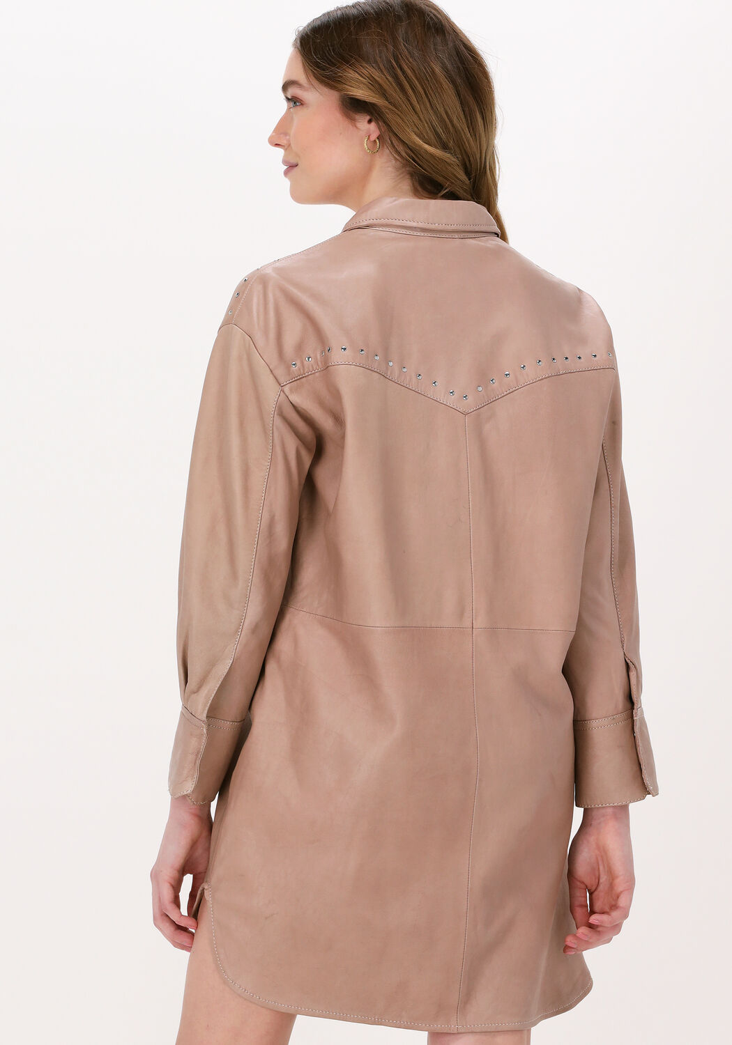 Lange leren jurk goosecraft 2025