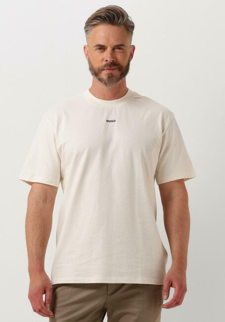 Witte HUGO T-shirt DAPOLINO - large