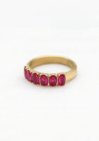 Goudkleurig NOTRE-V Ringen OMSS23-021 PINK - medium