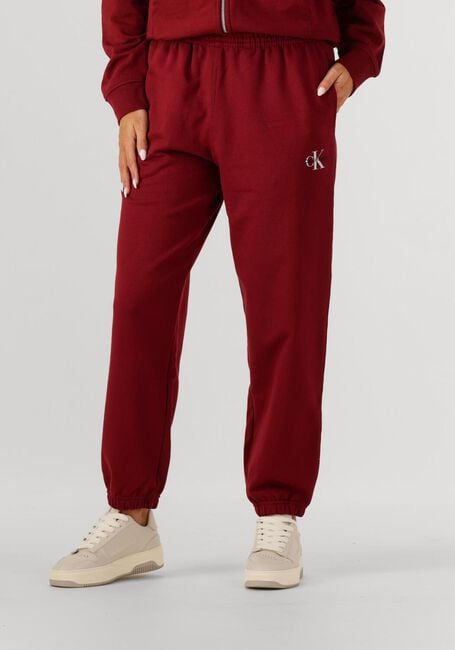 Bordeaux CALVIN KLEIN Joggingbroek MONOLOGO FRENCH TERRY JOGGER - large