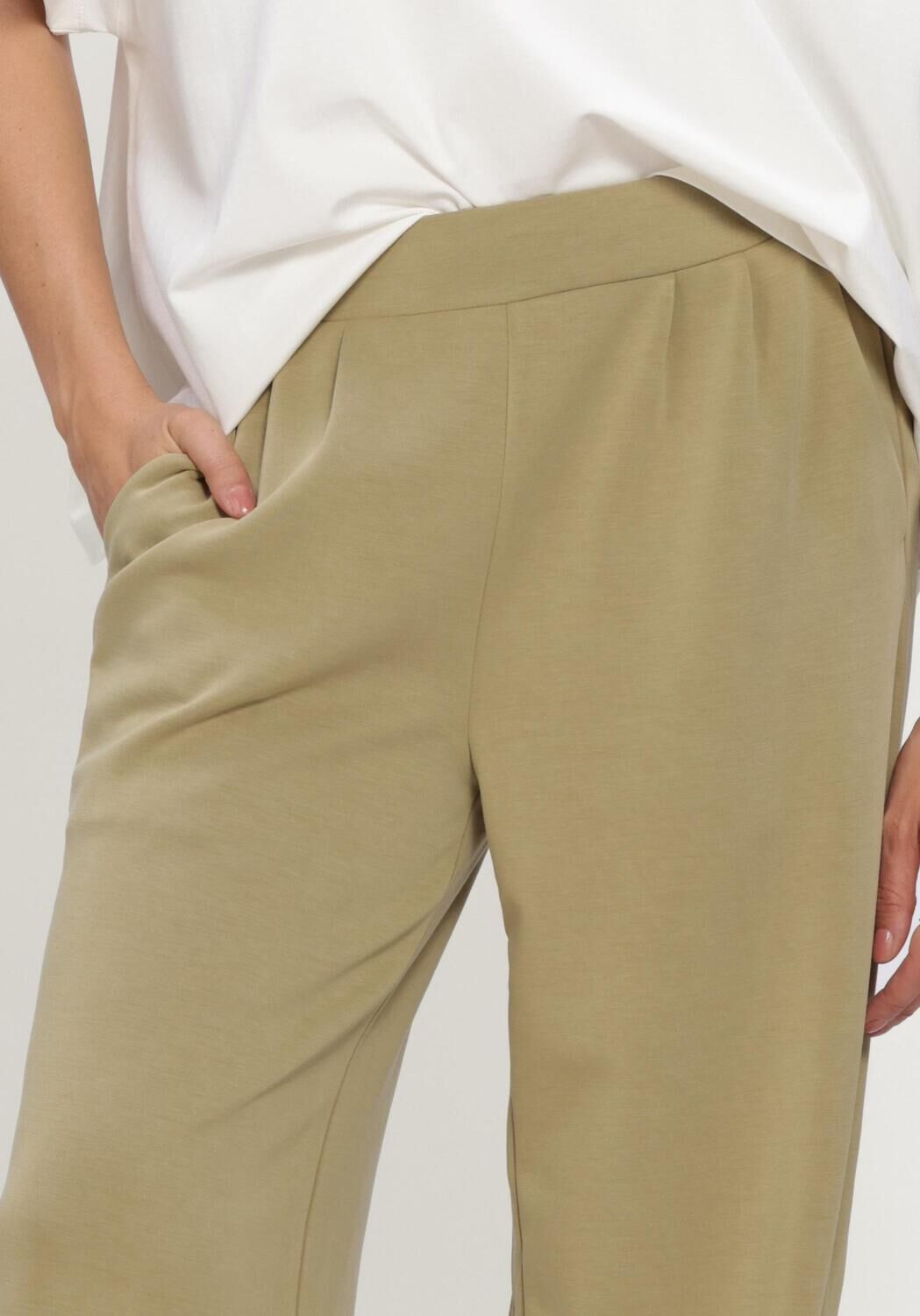 Khaki NEO NOIR Pantalon ISARK SOFT PANTS - large