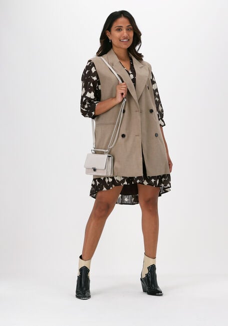 Taupe CO'COUTURE Gilet TAME OVERSIZED VEST Taupe CO'COUTURE Gilet TAME OVERSIZED VEST - large